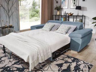 Kanapa do spania z zwózkiem