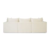 Kanapa modułowa z bardzo miękkim siedziskiem QUATTRO 3