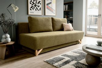 Kompaktowa rozkładana z funkcją spania dla gości