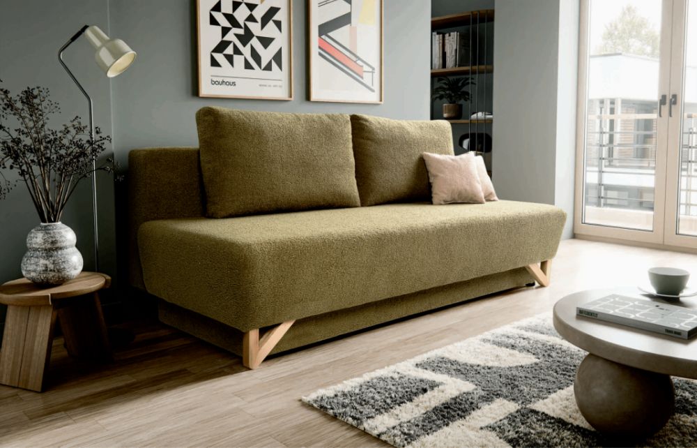 Kompaktowa rozkładana z funkcją spania dla gości