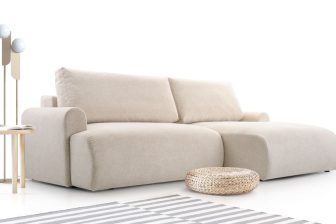 Mały narożnik z funkcją spania tanio