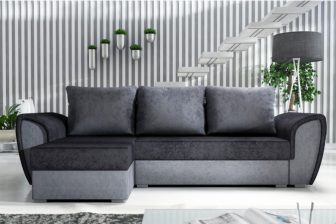 Mały narożnik z funkcją spania do wynajmowan