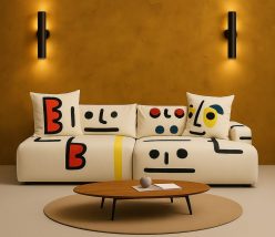 Narożnik designerski abstrakcja