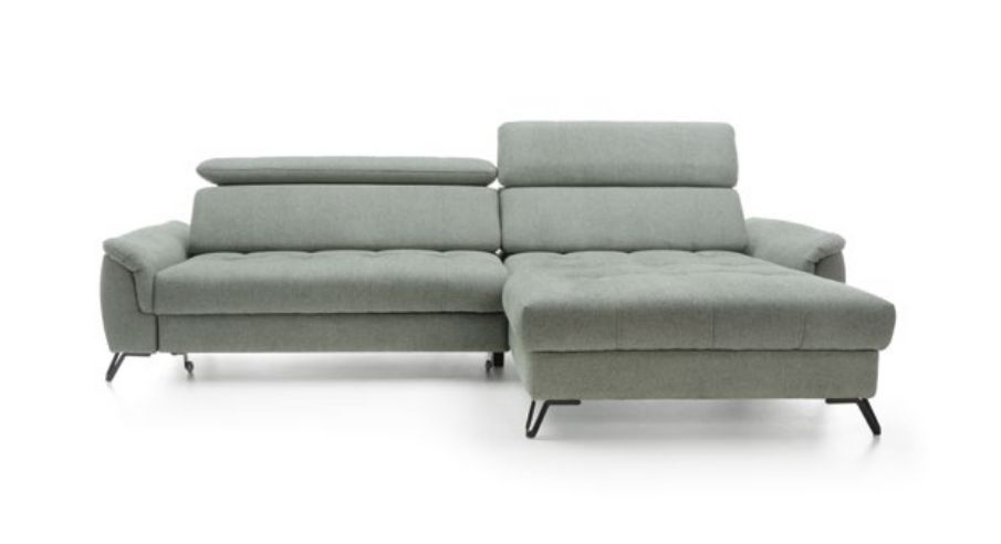 Narożnik rozkładany regulowana głębokość siedzisk pianka HR LOTOS 3 2