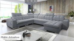 Narożnik U z funkcją spania z USB KIRIS 8 6