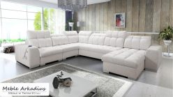 Narożnik U z funkcją spania z USB KIRIS 8 4