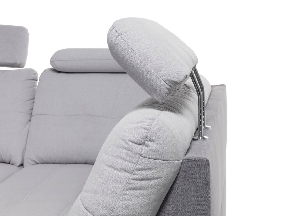 Narożnik U z regulowaną głębokością siedzisk z funkcją spania CROATIA U 4