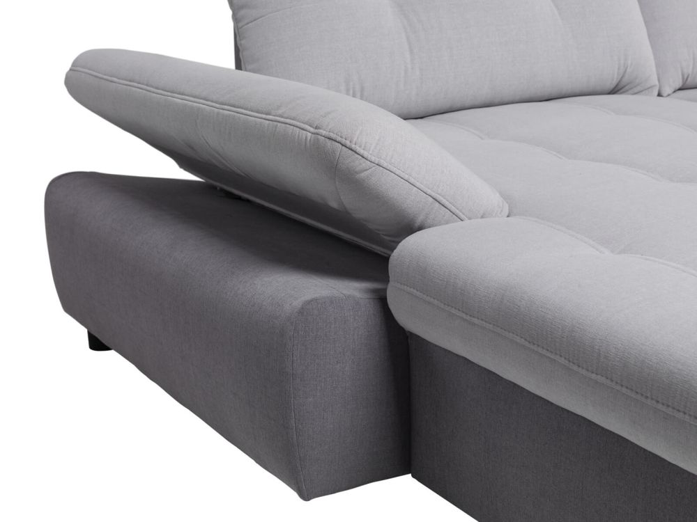 Narożnik U z regulowaną głębokością siedzisk z funkcją spania CROATIA U 5