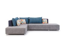 Narożnik z bardzo dużą powierzchnią spania OVO 1