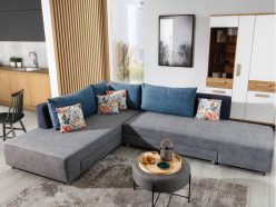 Niepowtarzalny narożnik z bardzo dużą powierzchnią spania