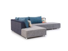 Narożnik z bardzo dużą powierzchnią spania OVO 2