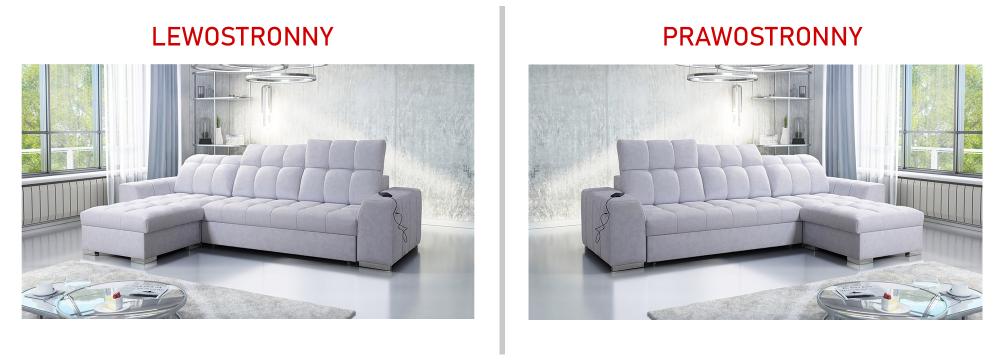 Narożnik z funkcją spania z USB KIRIS 1 15