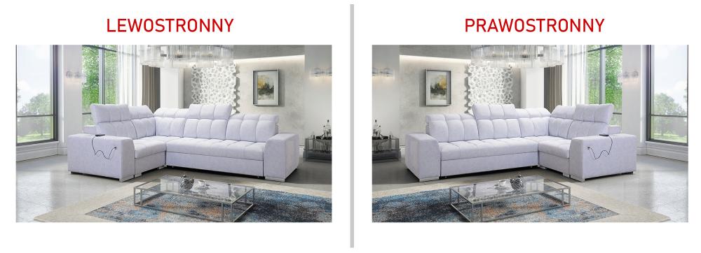 Narożnik z funkcją spania z USB KIRIS 2 17