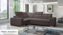 Narożnik z funkcją spania z USB KIRIS 2 5