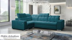 Narożnik z funkcją spania z USB KIRIS 2 3