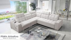 Narożnik z funkcją spania z USB KIRIS 3 2