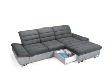 Narożnik z funkcją spania regulacja głębokości RAGUSSO S 4