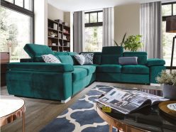 Duży narożnik z masywnymi bokami