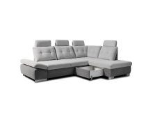 Narożnik z regulowaną głębokością oparć z funkcją spania CROATIA L 3