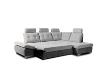 Narożnik z regulowaną głębokością oparć z funkcją spania CROATIA L 2