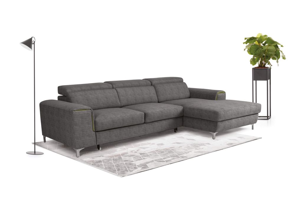 Narożnik ze zintegrowanymi zagłówkami