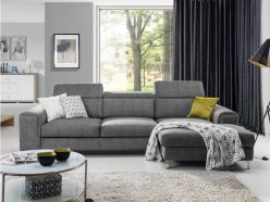 Modny narożnik zagłówki z regulacją