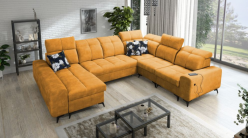 Narożnik rozkładany w kształcie litery U