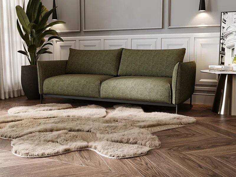 Nieduża sofa rozkładana