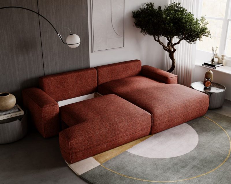 Rogówka narożna prawa z systemem rozkładania DL