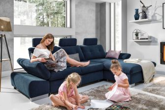 Modna rogówka z funkcją spania dla 3 osób w dobrej cenie