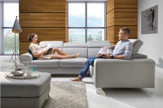 5 osobowy narożnik z zagłówkami