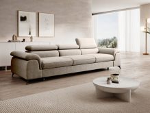 Duża sofa z materacem sprężynowym