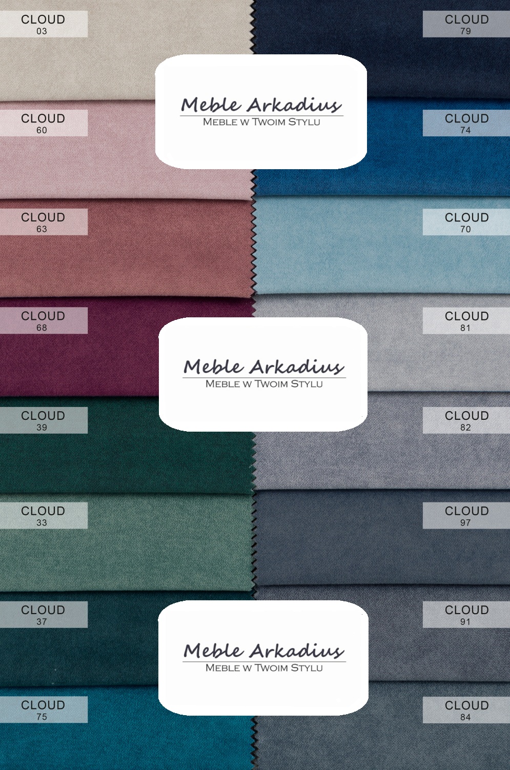 Tkanina tapicerska cloud