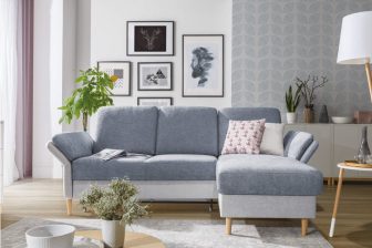 Piękny narożnik w małym pokoju