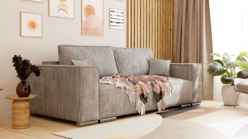 Wygodna sofa rozkładana dla dwóch osób