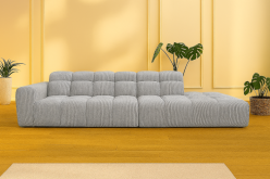 Ogromna asymetryczna sofa do salonu