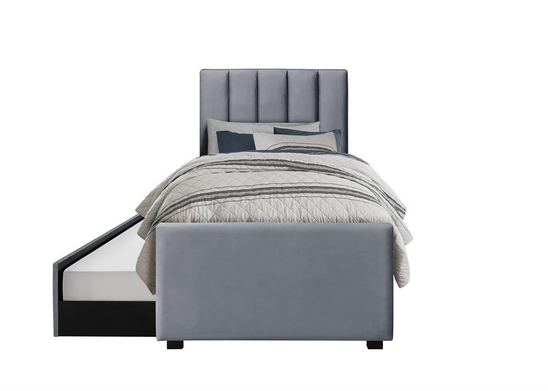 Łóżko dwuosobowe z wysuwanym dolnym materacem RUSSO 90 2