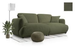 Modna kanapa dpo salonu z miękim siedziskiem