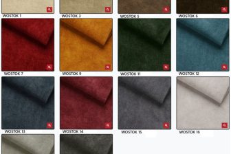 Miękka tkanina obiciowa premium przyjemna w dotyku