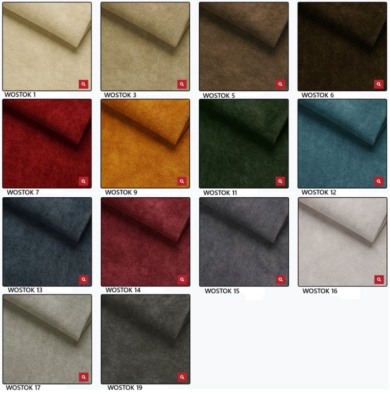 Miękka tkanina obiciowa premium przyjemna w dotyku