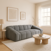 Szara kanapa salonowa