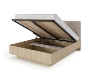 Łóżko z obłymi krawędziami dąb barista 160x200 VICTORIA 2