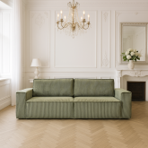 Miękka sofa z dużą powierzchnią spania