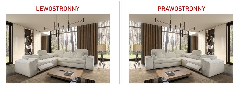 Narożnik z elektrycznym podnóżkiem z funkcją spania CHARLES 3 8