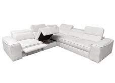 Narożnik z elektrycznym podnóżkiem z funkcją spania CHARLES 3 1