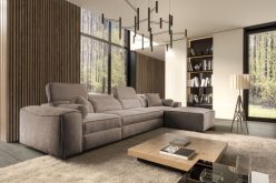 Długa kanapa narożna klasy premium