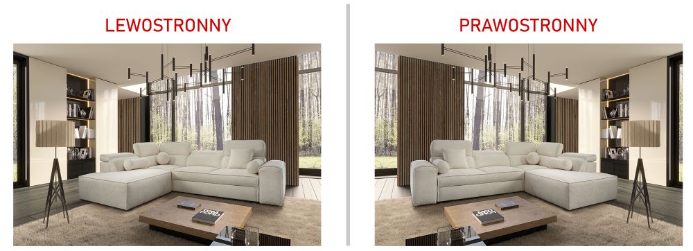 Narożnik z funkcją spania CHARLES 7 8