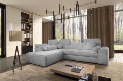 Duży narożnik do salonu z funkcją spania