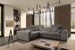 Nowoczesny narożnik do salonu i codziennego spania