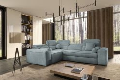 Komfortowa kanapa narożna do salonu rozkładana